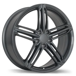 Replika – R133A – Gunmetal – 16″x7″ 45mm – All weather Wheels – R133A-1670-44MN+45R571